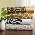 300tc Animal Print Sheet Sets Leopard Twin
