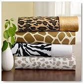 300tc Animal Print Sheet Sets Leopard Full
