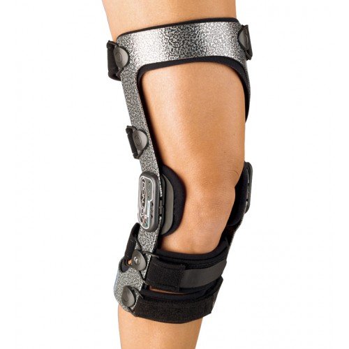 DonJoy Armor ACL FourcePoint Protective Knee Brace - Hinge, Std Calf, Left Leg - XXX-Large