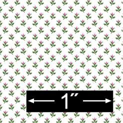 1:24 Scale Rosebud Dollhouse Wallpaper