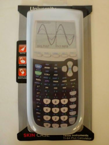 Clear Skin Case for TI-84 Plus Graphing Calculator