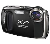 FUJIFILM XP50 – black + NP45 Battery + Case from Compact range + 8 GB SDHC Memory Card . Picture