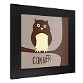 Owl Framed Print Nursery Wall Art