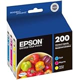 Epson T200520 DURABrite Ultra Standard-Capacity Color Multipack Ink Cartridge