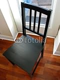 IMAGE OF Wallmonkeys Peel and Stick Wall Decals - Black Chair - 18
