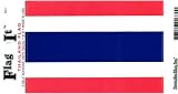 Thailand Heavy Duty Vinyl Bumper Sticker (3 x 5 Inches)