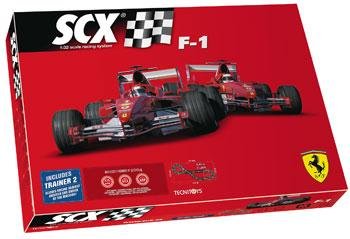 SCX Formula-1 Series C3 Slot Car Set