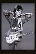 David Bowie With Guitar & Eye Patch 24X34 Poster