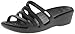 crocs Women's 14706 Rhonda Wedge Pump,Black/Black,7 M US