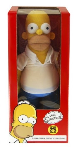 The Simpsons 25th Anniversary Collection Homer Plush