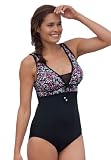 Bathing suit, tank style, in Liberty-look print