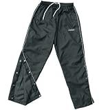 Malik Performance Rain Trousers (Black/White X Large)