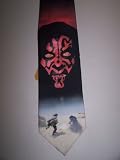 STAR WARS DARTH MAUL LARGE NECK TIE RALPH MARLIN NEW