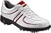 ECCO Women's New Classic Premier Spikes,White/Lava Pinnacle Li/Patent Leather,EU 40 M