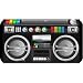 retro boom box ghetto blaster boombox Portable Speakers