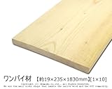 ワンバイ材 【約19×235×1830mm】[1×10]1本入り<O>