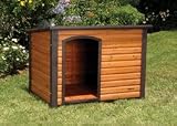 Deals Precision Pet Outback Log Cabin Dog House, Large, 45 1/2x33x33-Inches