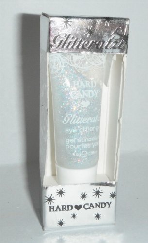 Glitteratzi HARD CANDY EYE GLITTER GEL CRYSTAL BALL (SILVER) COLOR 9.9 g (0.35 OZ)