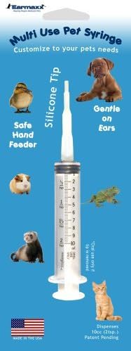 Innovet Pet Products Silicone Pet Feeding Syringe, 10cc by Innovet Pet Products