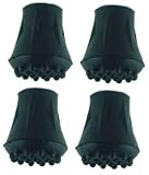 TM022 1/2 Walking Stick Rubber Ferrule - 4 Pack