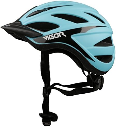 Vigor Helmets VT-20 Urban Commuter Matte Helmet, Large, Blue