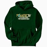 Powered By Computer Programmer Occupations Mens Hoodie (Dark Green, Sizes X-Small - XXX-Large)