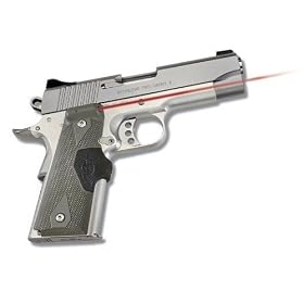 Crimson Trace® Lasergrips for 1911 Officer's Compact and Defender Front Activation Button by