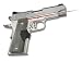 Electronics : Crimson Trace Corporation LG401P4 Crimson Trace Corporation Custom Laser Grip 1911 Government/Commander Carbon Standard Polymer