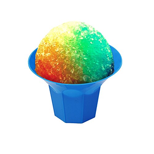 Great Northern (12) Premium Plastic Shaved Ice Cups Snow