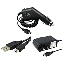 Car+AC Charger+USB Accessory For TomTom One XL XL-S XLS