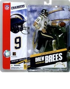 NFL Series 12 Figure: Drew Brees San Diego Chargers White Jersey