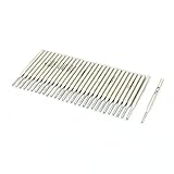 uxcell ダイヤモンドマウントポイント 合金 ダイヤモンド素材 シルバートーン 30個入り