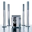 Teufel Concept S Set 1+R m. DolbyDigital SW 5.1 silber