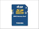 Electronics : Toshiba 4GB Secure Digital SD-HC (Class 4) Memory Card - 5 Years Warranty