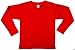 Earth Elements Little Kids'/Toddlers' Long Sleeve T-Shirt 3T Red