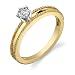 0.25 carat Diamond Solitaire Ring 14Kt Yellow Gold
