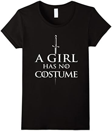 Women's A Girl Has No Costume Shirt Large Black