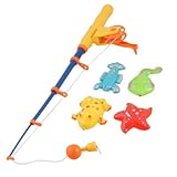 Magnetic Pole Telescopic Rod Fishing Tools Toy for Children