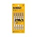 DEWALT DW3712H 4-Inch 10 TPI Laminate Down Cutting HCS U-Shank Woodcutting Jig Saw Blade - 5 Pack
