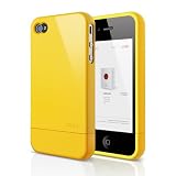 elago S4 Glide Case for AT&T, Sprint and Verizon iPhone 4/4S (Sport Yellow) - eco-friendly packaging