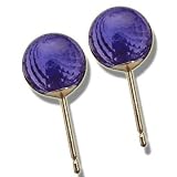 6MM SPHERE AMETHYST EARRING