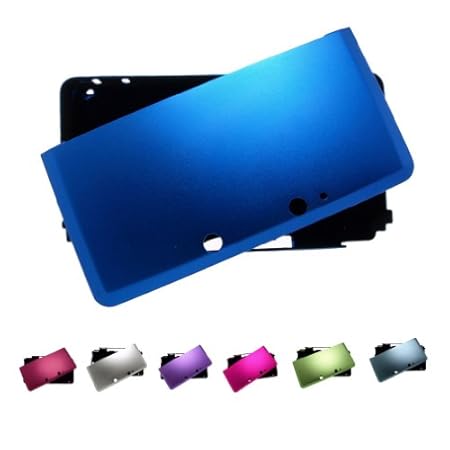 Nintendo 3DS FULL Aluminum Metal Case Protector Cover + Free Screen Protectors (Many Colors Available)