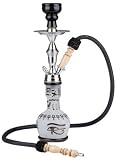 Produkt-Bild: Wasserpfeife Aladin Isis S - ca. 48 cm - Shisha mit 1 Schlauch - schwarz