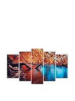 Wall Decor Fotocuadro 5 Piezas Pirámide Treeriver