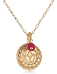 Satya Jewelry Gold Birthstone Necklace