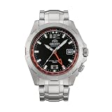 Orient Men's GMT Black Automatic Watch #CFE04001B