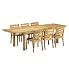 Bailey Extension Table 6 Side Chairs Set