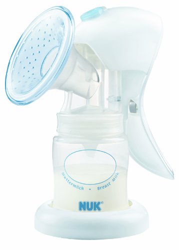 NUK 10749048 - Sensitive - Ergonomische Handmilchpumpe mit individueller Saugst&auml;rkeregulie Preisvergleich