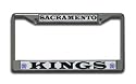 Sacramento Kings Chrome License Plate Frame