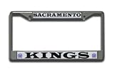 Sacramento Kings Chrome License Plate Frame